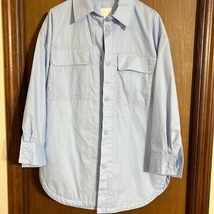 H m light jacket size small